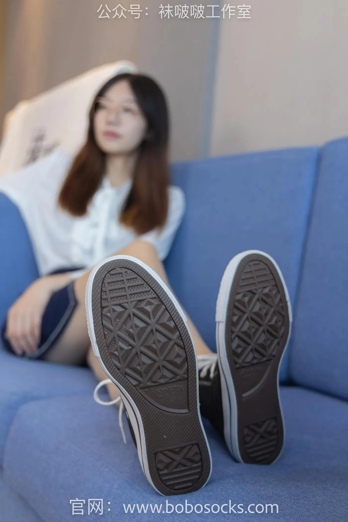 [BoBoSocks袜啵啵]NO.114 小甜豆-高跟鞋、帆布鞋、肉丝、厚黑丝 [175P]插图1